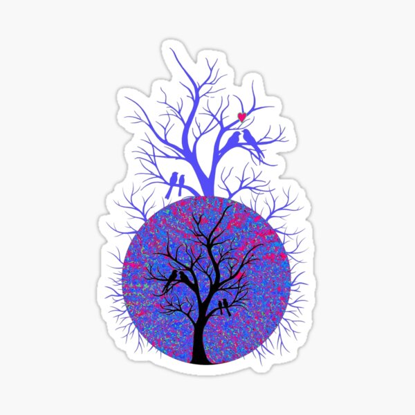 Vista previa del artículo con la obra «Árbol de familia», diseñado y vendido por KeekneesKustoms.
