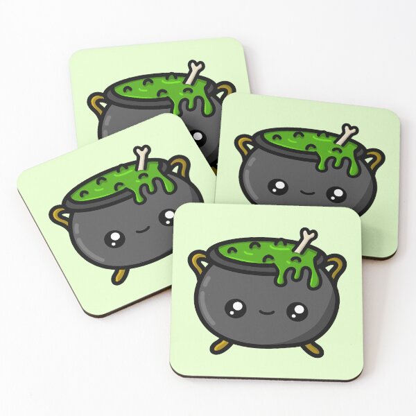 Item preview, Cute Halloween Cauldron designed and sold by artworkbyella.
