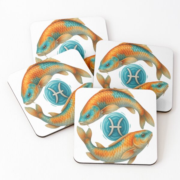 Item preview, Koi Dance with Ripple Pisces designed and sold by Rikaura.
