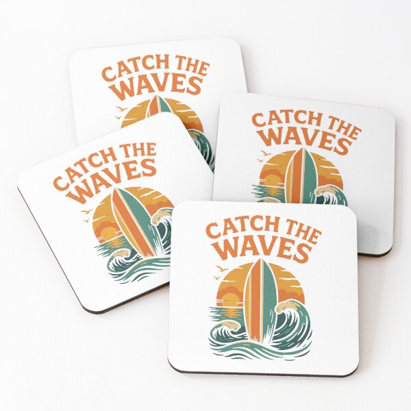 Item preview, Catch the Waves Surfboard designed and sold by LiveOutdoor.