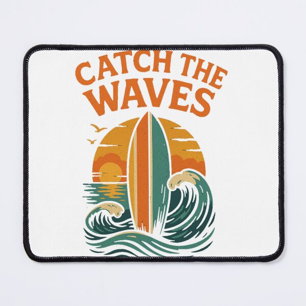 Item preview, Catch the Waves Surfboard designed and sold by LiveOutdoor.