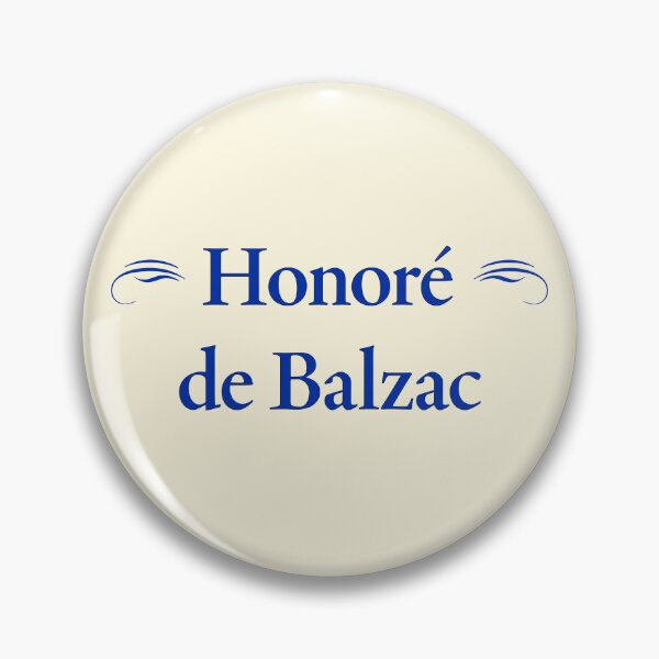 Item preview, Honoré de Balzac, French Novelist and Playwright, Classic Literature designed and sold by CharlottePlaceArt.