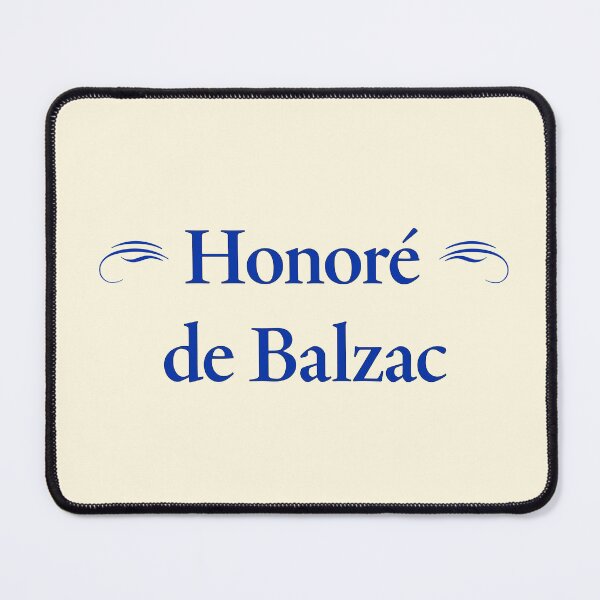 Item preview, Honoré de Balzac, French Novelist and Playwright, Classic Literature designed and sold by CharlottePlaceArt.