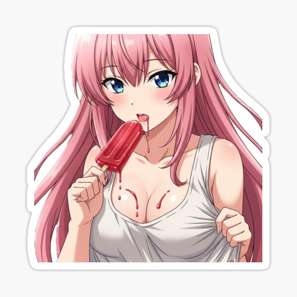 Hentai big boobs manga girl | Sticker