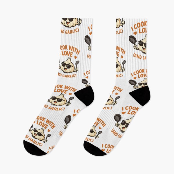 Item preview, Kitchen Humor I Cook With Love and Garlic designed and sold by Blok45.
