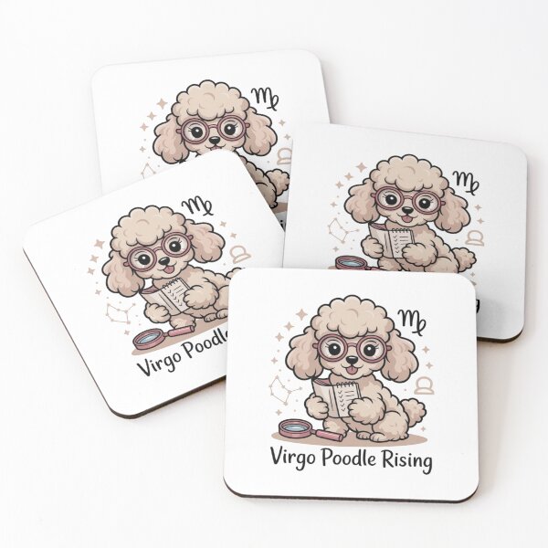 Item preview, Virgo Poodle Rising Phone Case – Analytical Astrology-Inspired Poodle Design designed and sold by Nara8.