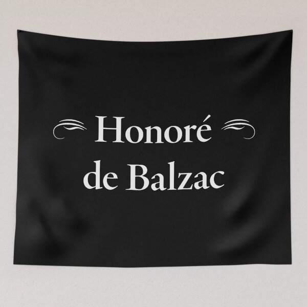 Item preview, Honoré de Balzac, French Novelist and Playwright, Classic Literature designed and sold by CharlottePlaceArt.