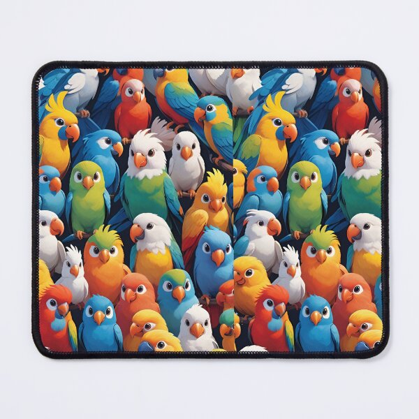 Item preview, Beautifull parrots all together designed and sold by basitcv.
