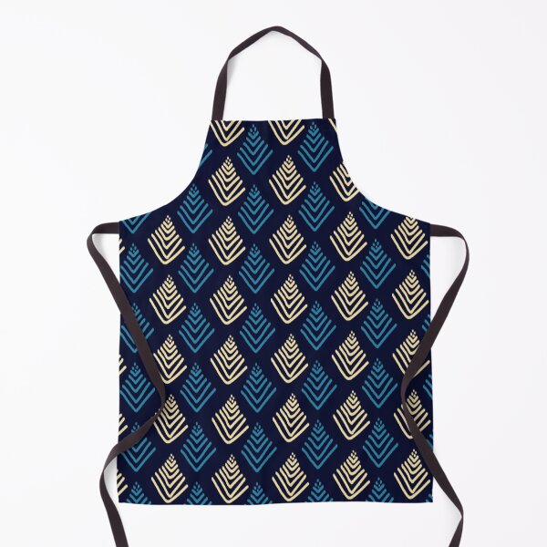 Item preview, Yellow Blue Seamless Fabric Patterns designed and sold by iSaRinRaDa.