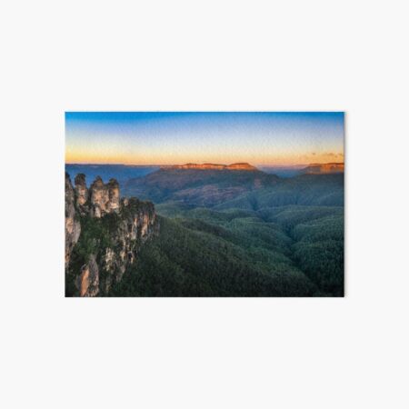 Item preview, Three Sisters Sunrise View in Blue Mountains, Australia designed and sold by Danielasphotos.