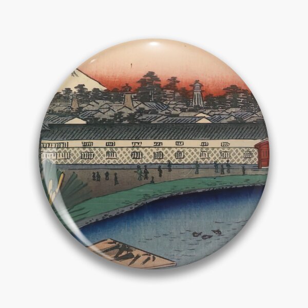 Item preview, One Hundred Famous Views of Edo, Utagawa Hiroshige.  designed and sold by tarotstarostina.