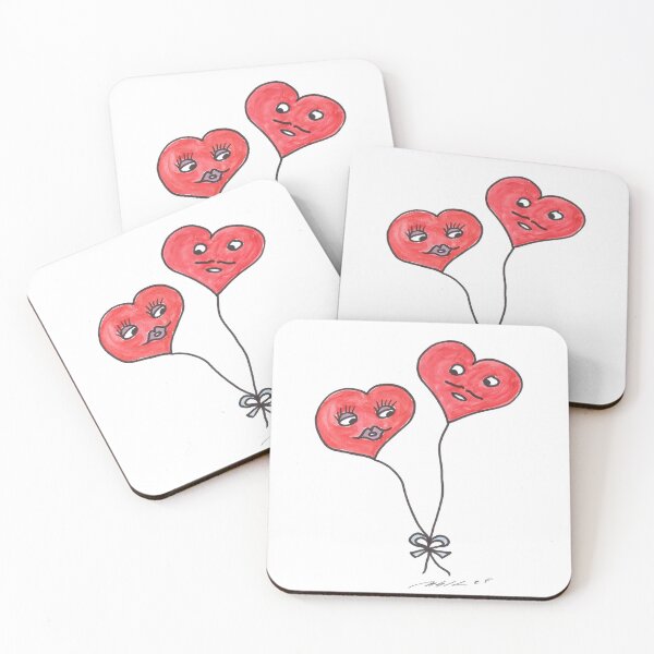 Item preview, 2 Heart Balloons designed and sold by Anke‘s Bazaar.