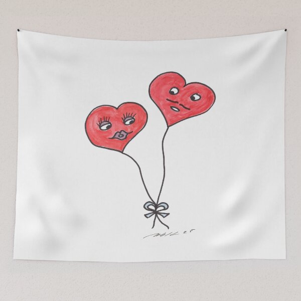 Item preview, 2 Heart Balloons designed and sold by Anke‘s Bazaar.