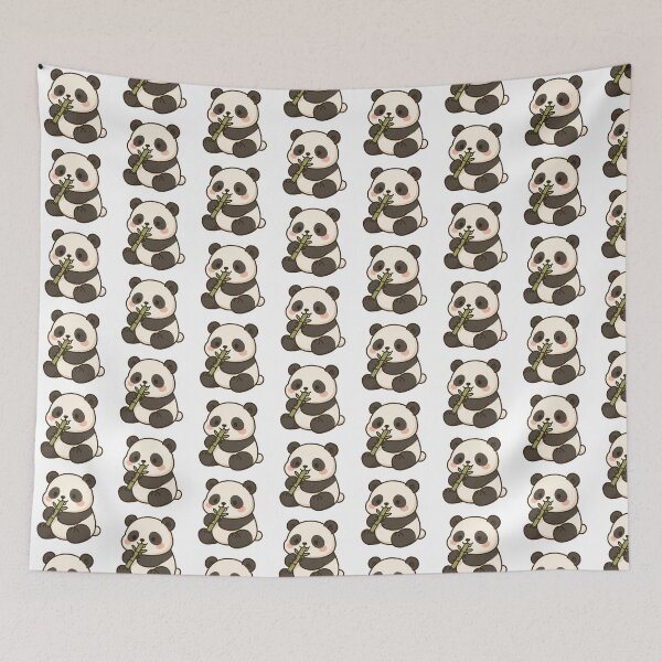 Item preview, Cute Panda with Bamboo designed and sold by The-Radiologist.