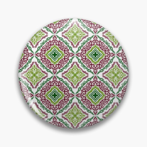Item preview, Flower Red Green Seamless Fabric Patterns designed and sold by iSaRinRaDa.