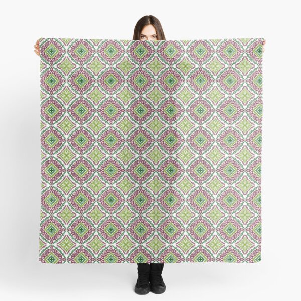 Item preview, Flower Red Green Seamless Fabric Patterns designed and sold by iSaRinRaDa.