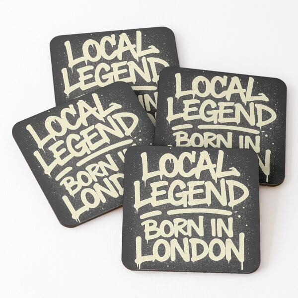 Item preview, Local Legend – Born in London designed and sold by MapHappens.