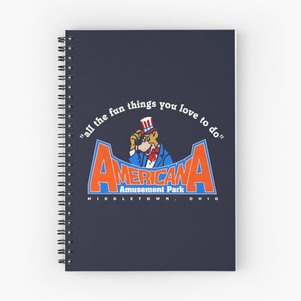 Item preview, Defunct Americana Amusement Park Ohio Tourist Souvenir designed and sold by darklordpug.