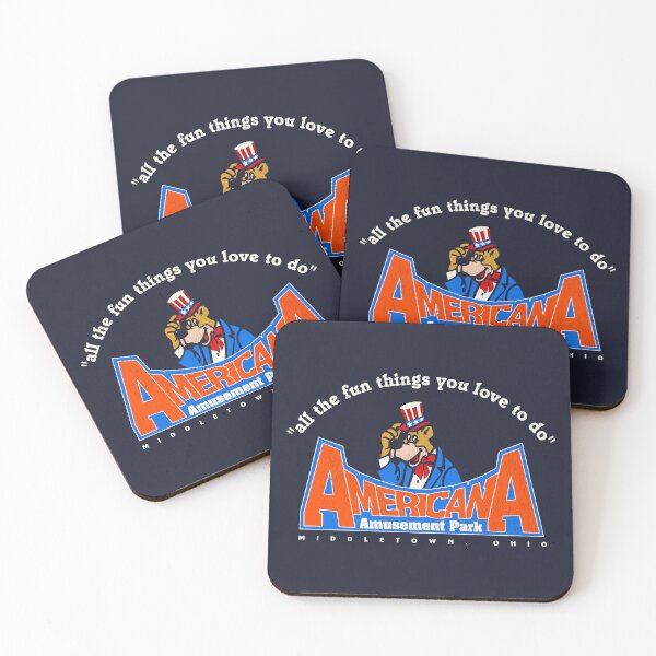 Item preview, Defunct Americana Amusement Park Ohio Tourist Souvenir designed and sold by darklordpug.