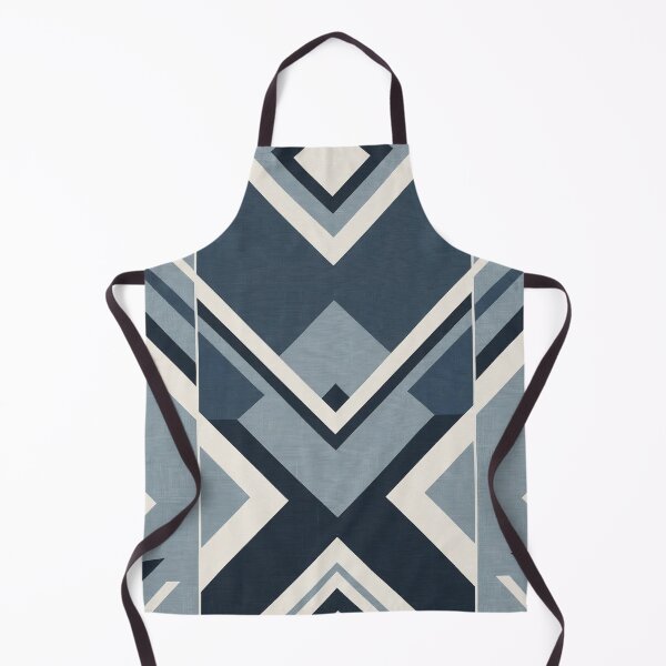 Item preview, Abstract Geometric Art in Blue Tones designed and sold by Rue Market.