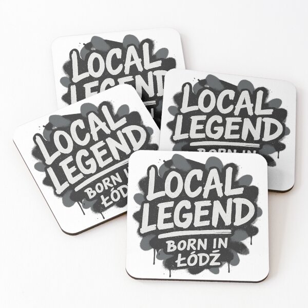 Item preview, Local Legend – Born in Łódź designed and sold by MapHappens.