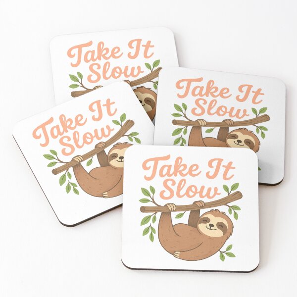 Item preview, 	Take It Slow Sloth Branch designed and sold by LiveOutdoor.