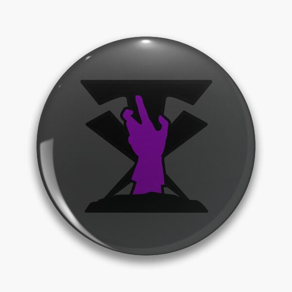 Item preview, HAND FROM GRAVE (Purple on Black) designed and sold by MaidenofIron157.