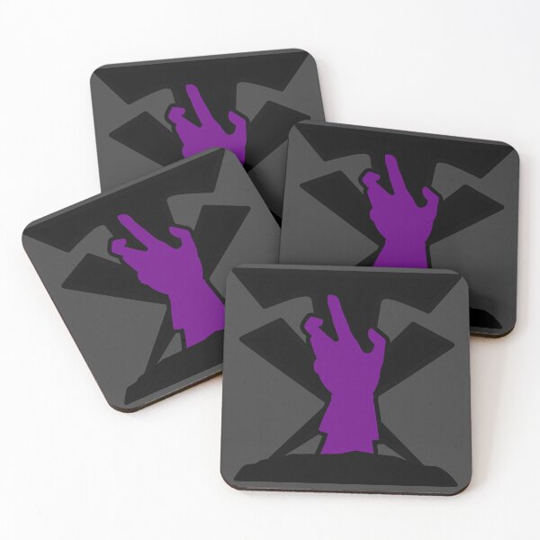Item preview, HAND FROM GRAVE (Purple on Black) designed and sold by MaidenofIron157.