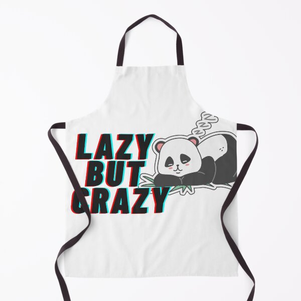Item preview, Lazy but Crazy – Sleeping Panda | Farwawears Cute Animal Design designed and sold by farwawears.