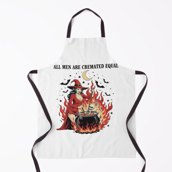 Item preview, All Men Are Cremated Equal - Witch Brewing Skeleton designed and sold by DropRomance.