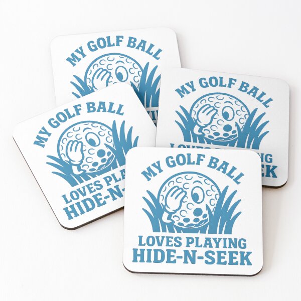 Item preview, My Golf Ball Loves Playing Hide-N-Seek Funny Design designed and sold by WarFX Designs.