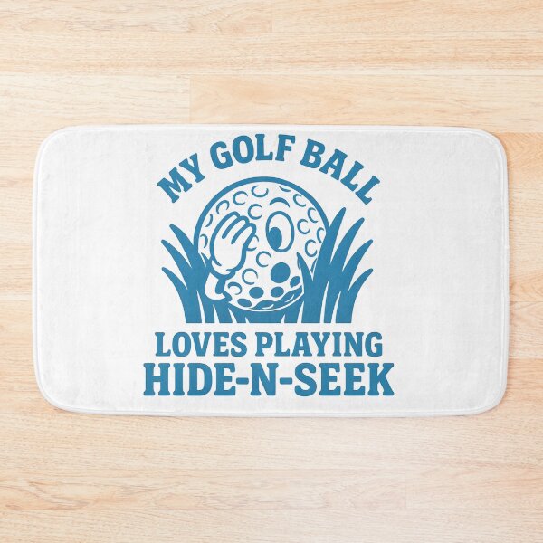 Item preview, My Golf Ball Loves Playing Hide-N-Seek Funny Design designed and sold by WarFX Designs.