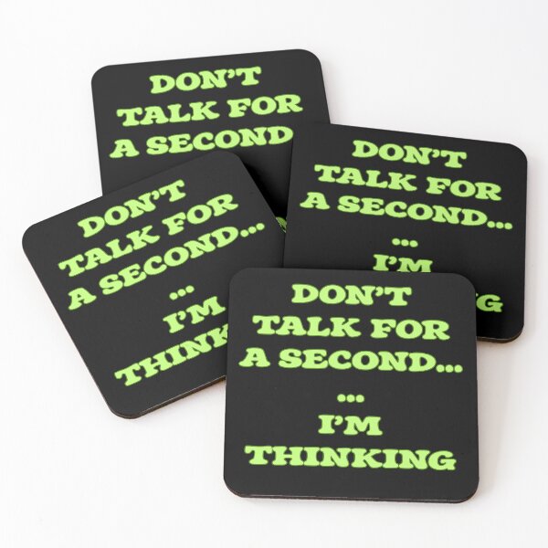 Item preview, Don’t talk for a second... ... I’m thinking designed and sold by DżodżoJoy.