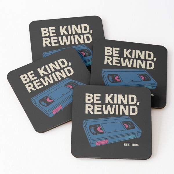Item preview, "Be Kind Rewind Vintage VHS T-Shirt | 90s Retro Nostalgia Design | Video Rental Store Aesthetic" designed and sold by Nextgenofficial.