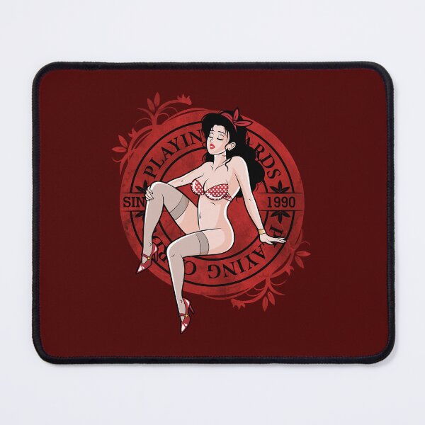 Item preview, Pun-Up Girl Playing Cards designed and sold by TheHugWolf.