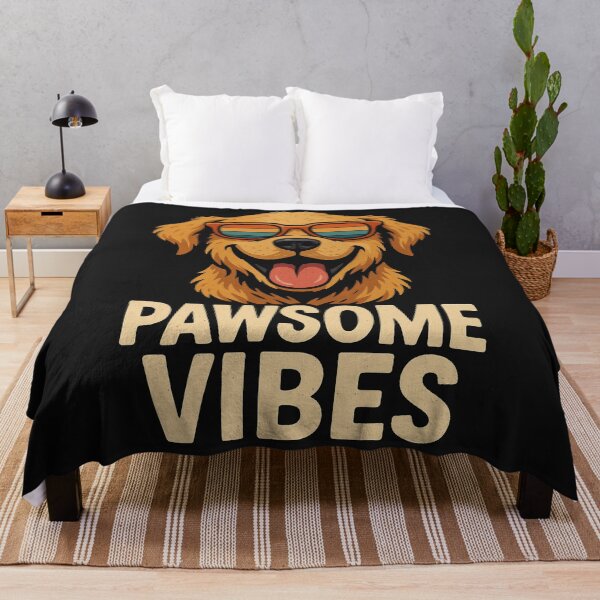 Item preview, Pawsome Vibes Cool Dog designed and sold by LiveOutdoor.