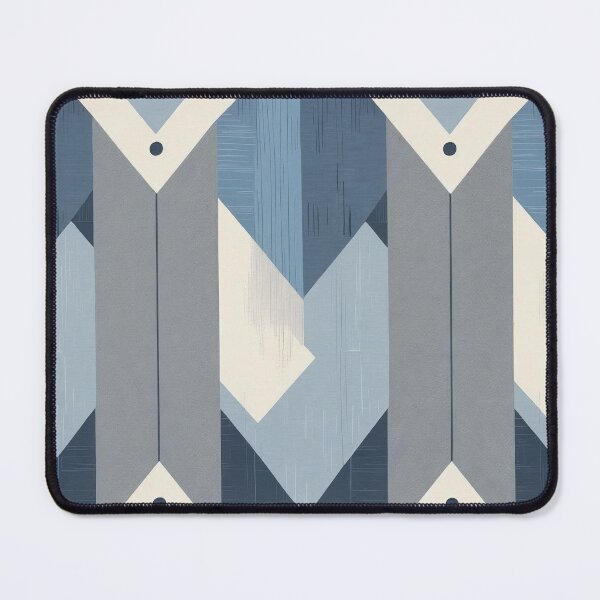 Item preview, Geometric Abstract Design with Blue Tones designed and sold by Rue Market.