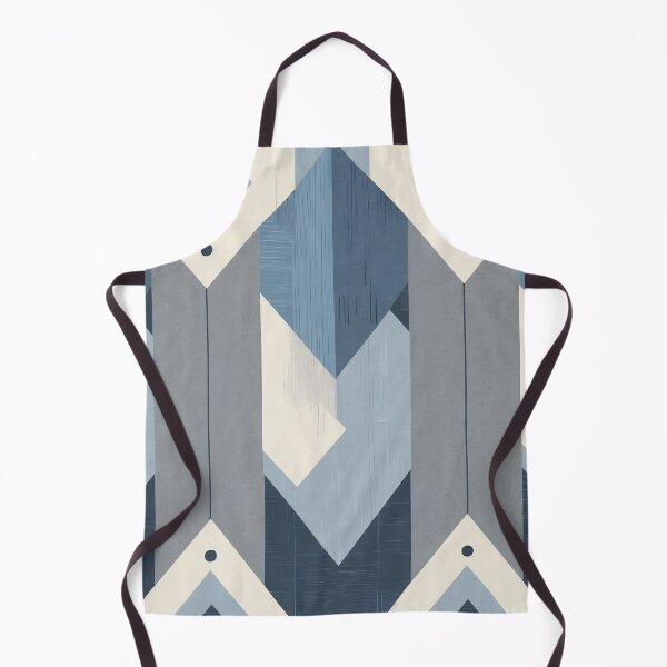Item preview, Geometric Abstract Design with Blue Tones designed and sold by Rue Market.