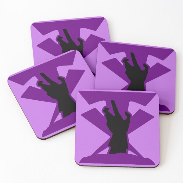 Item preview, HAND FROM GRAVE (Black on Purple) designed and sold by MaidenofIron157.