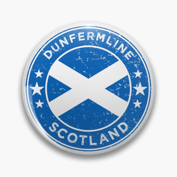 Item preview, Dunfermline Scotland Historic Royal City Scottish Flag Design designed and sold by ArtByKatti.