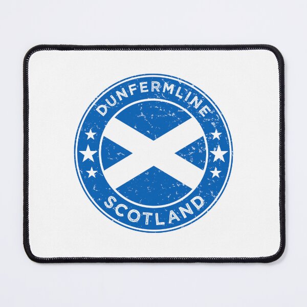 Item preview, Dunfermline Scotland Historic Royal City Scottish Flag Design designed and sold by ArtByKatti.