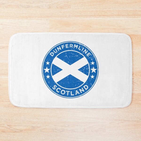 Item preview, Dunfermline Scotland Historic Royal City Scottish Flag Design designed and sold by ArtByKatti.