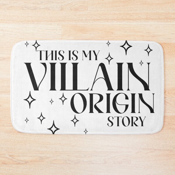 Item preview, Villain Origin Story | Sarcastic Reader Quote designed and sold by AvviareArt.