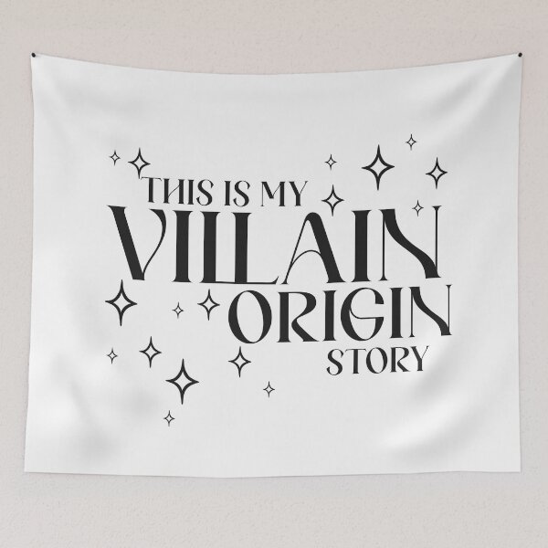Item preview, Villain Origin Story | Sarcastic Reader Quote designed and sold by AvviareArt.