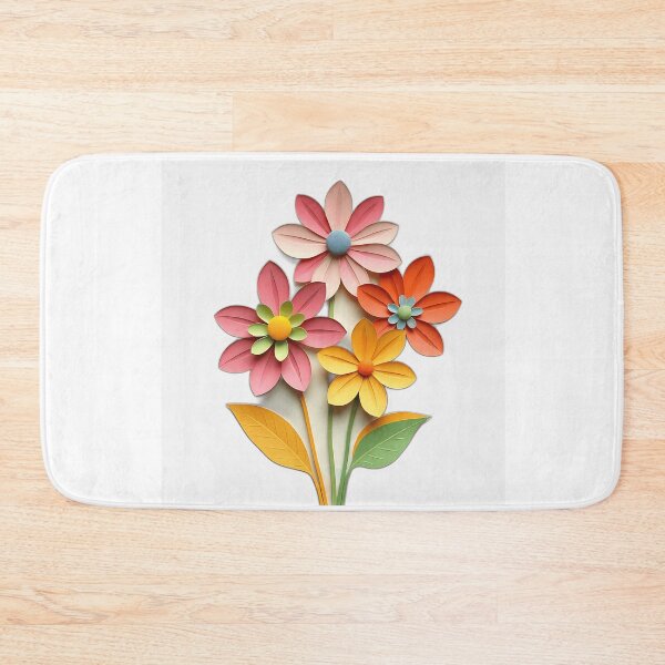 Item preview, Vibrant Paper Collage Flowers designed and sold by sharon1210.