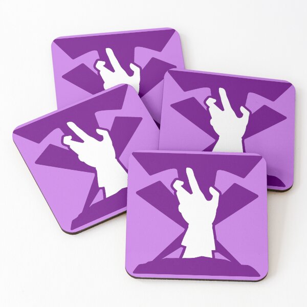 Item preview, HAND FROM GRAVE (White on Purple) designed and sold by MaidenofIron157.