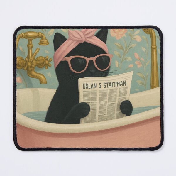 Item preview, Cat in the bath tub designed and sold by Silverluuna.
