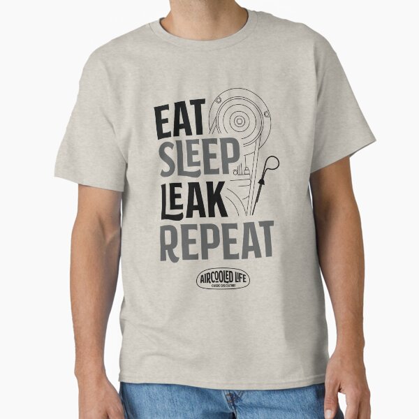 Item preview, Eat Sleep Repeat — Aircooled Flat-Four Crew designed and sold by Joemungus.