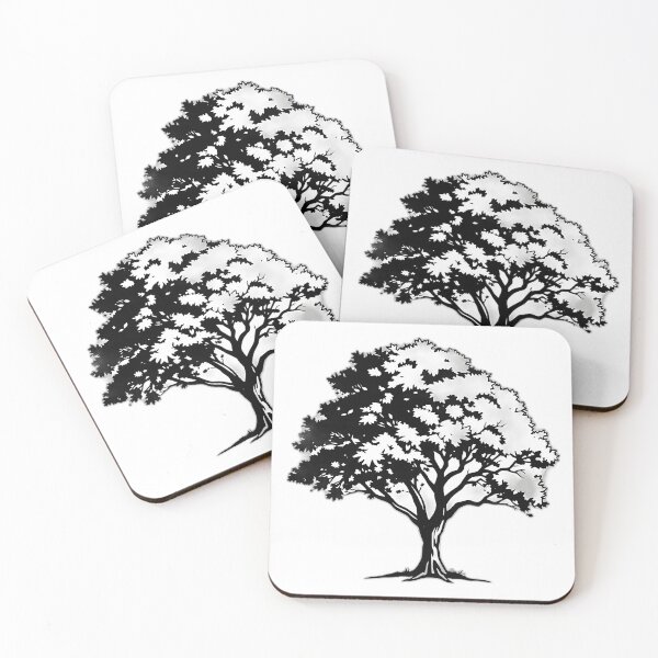 Item preview, Minimalist Black Line Tree Art designed and sold by sharon1210.