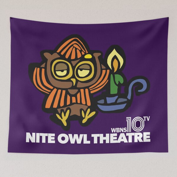 Item preview, Nite Owl Theatre - Retro Defunct Horror Host Movie Series designed and sold by darklordpug.